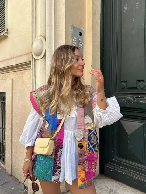 Valenzora - Stylish Printed Chic Vest