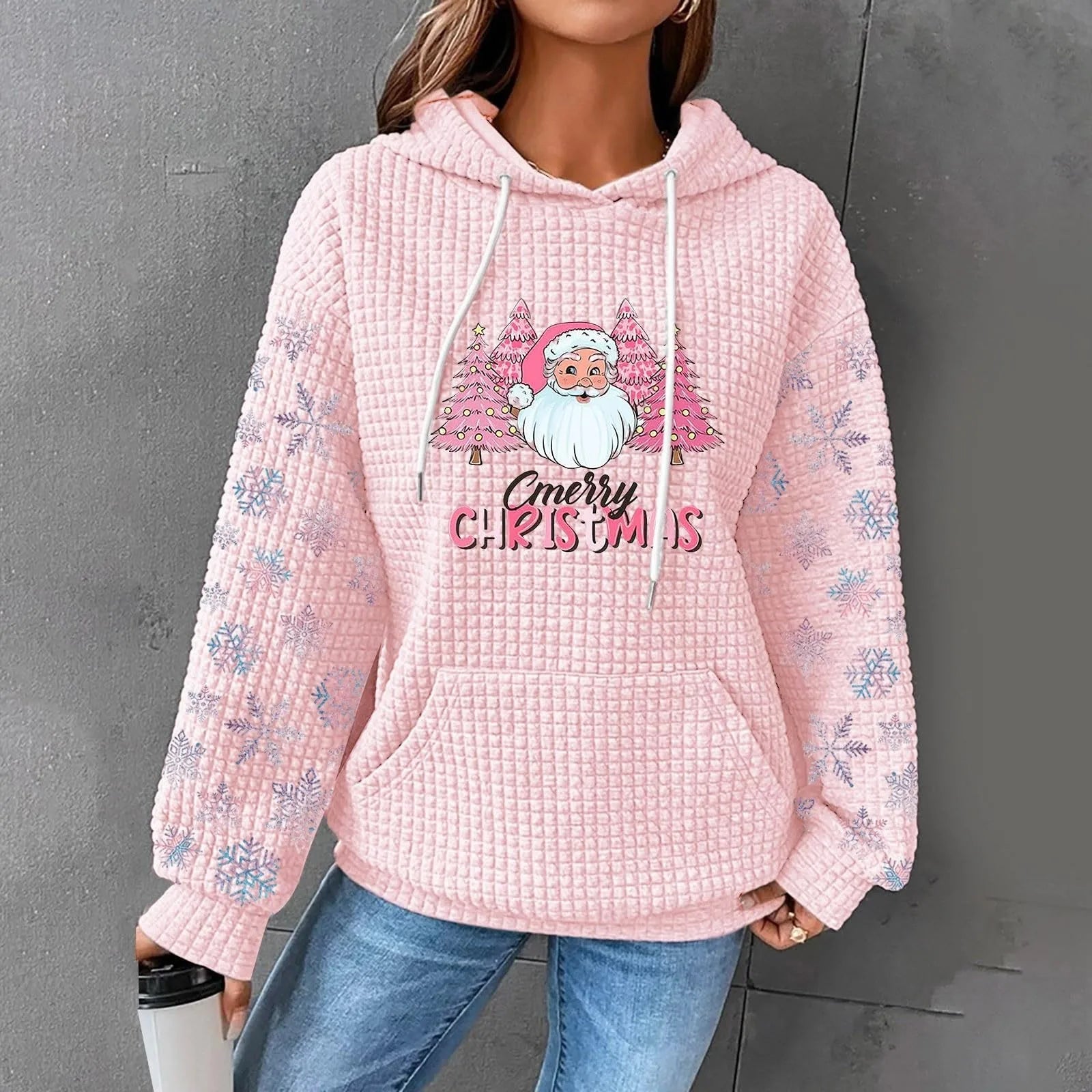 Christmas Print Hoodie