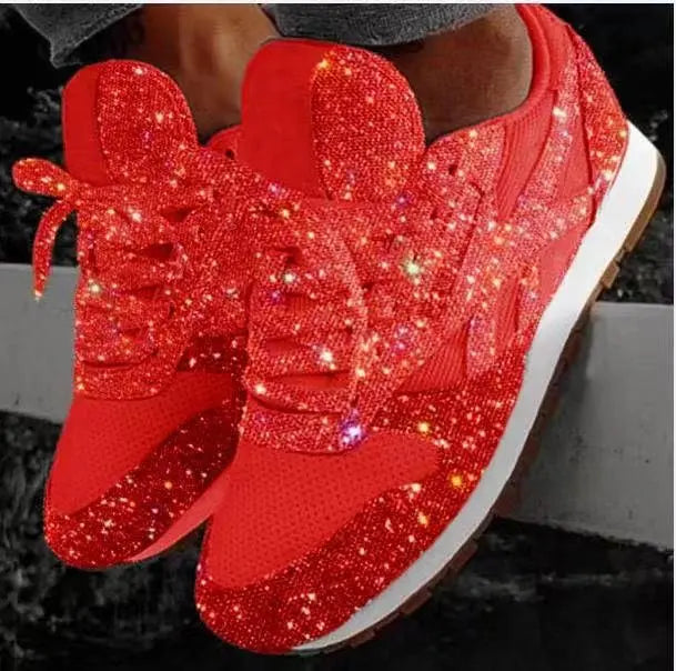 Valenzora | Casual glitter shoes with sequins