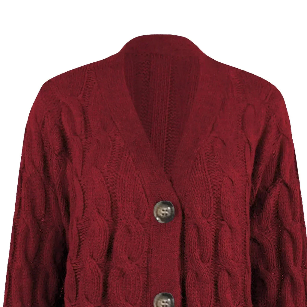 und Stilstrickjacke