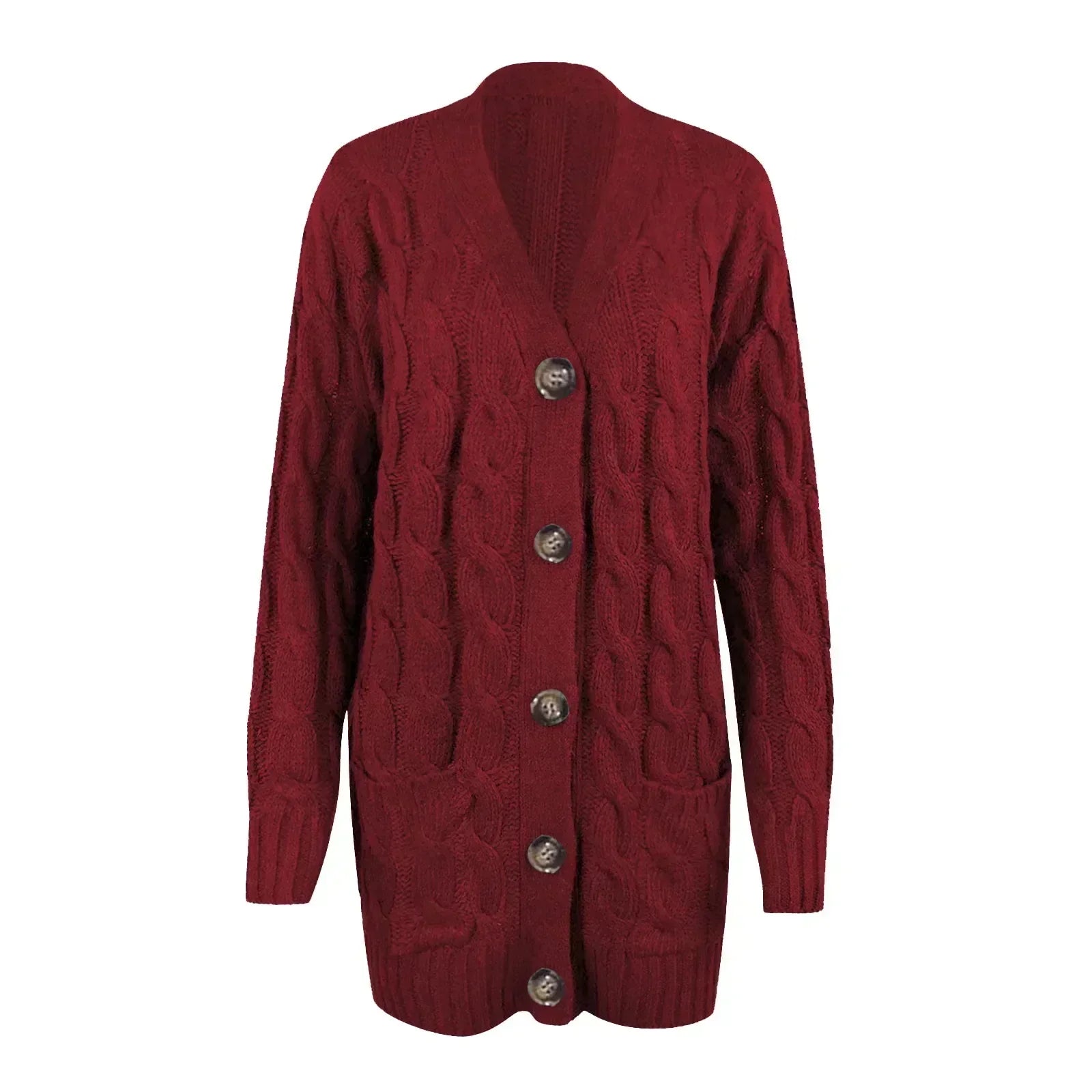 und Stilstrickjacke