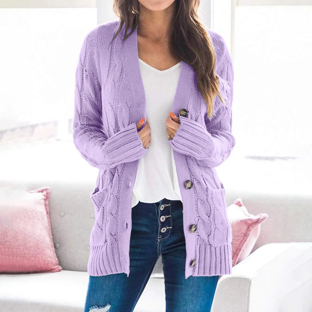 und Stilstrickjacke