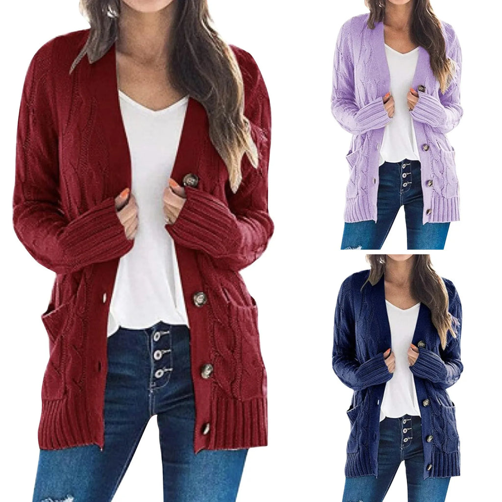 und Stilstrickjacke