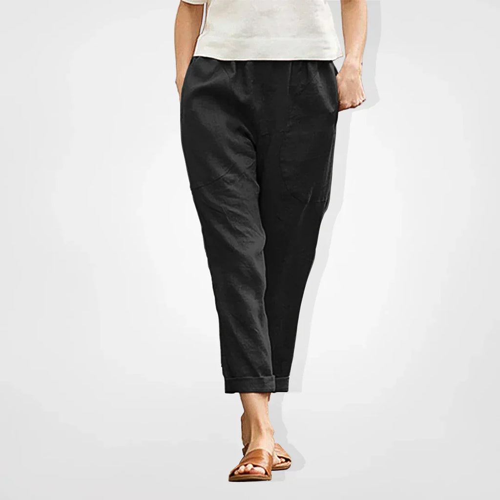 Valenzora | Bequeme Leinenhose
