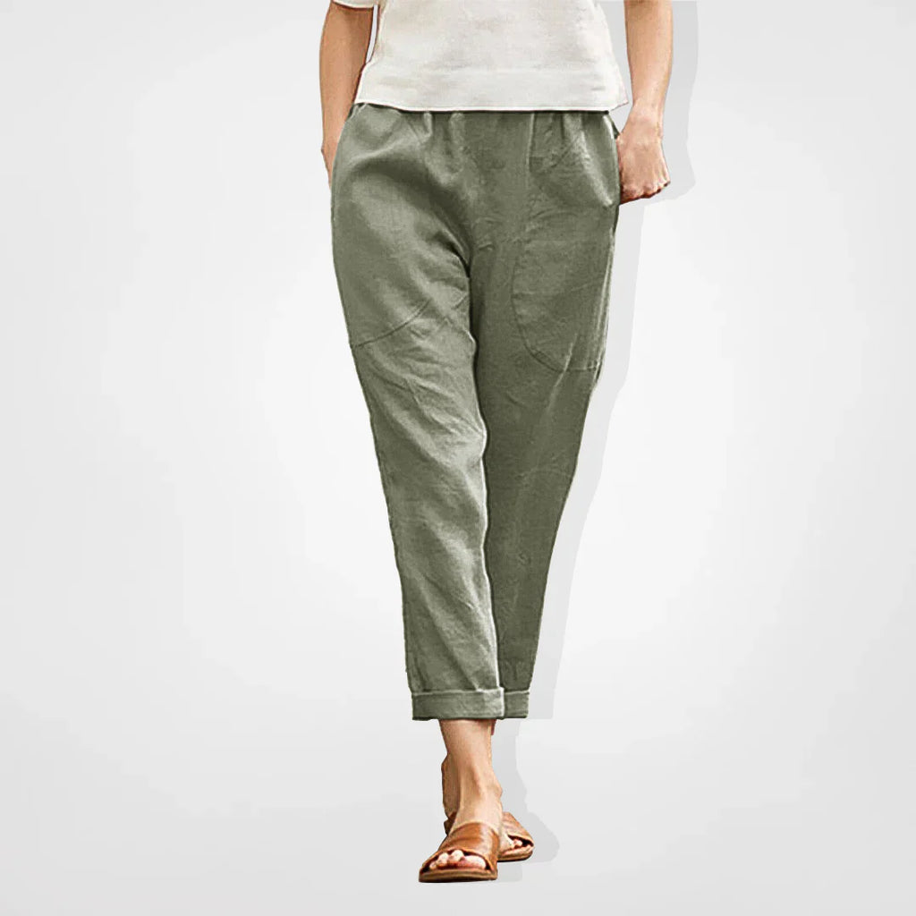 Valenzora | Bequeme Leinenhose