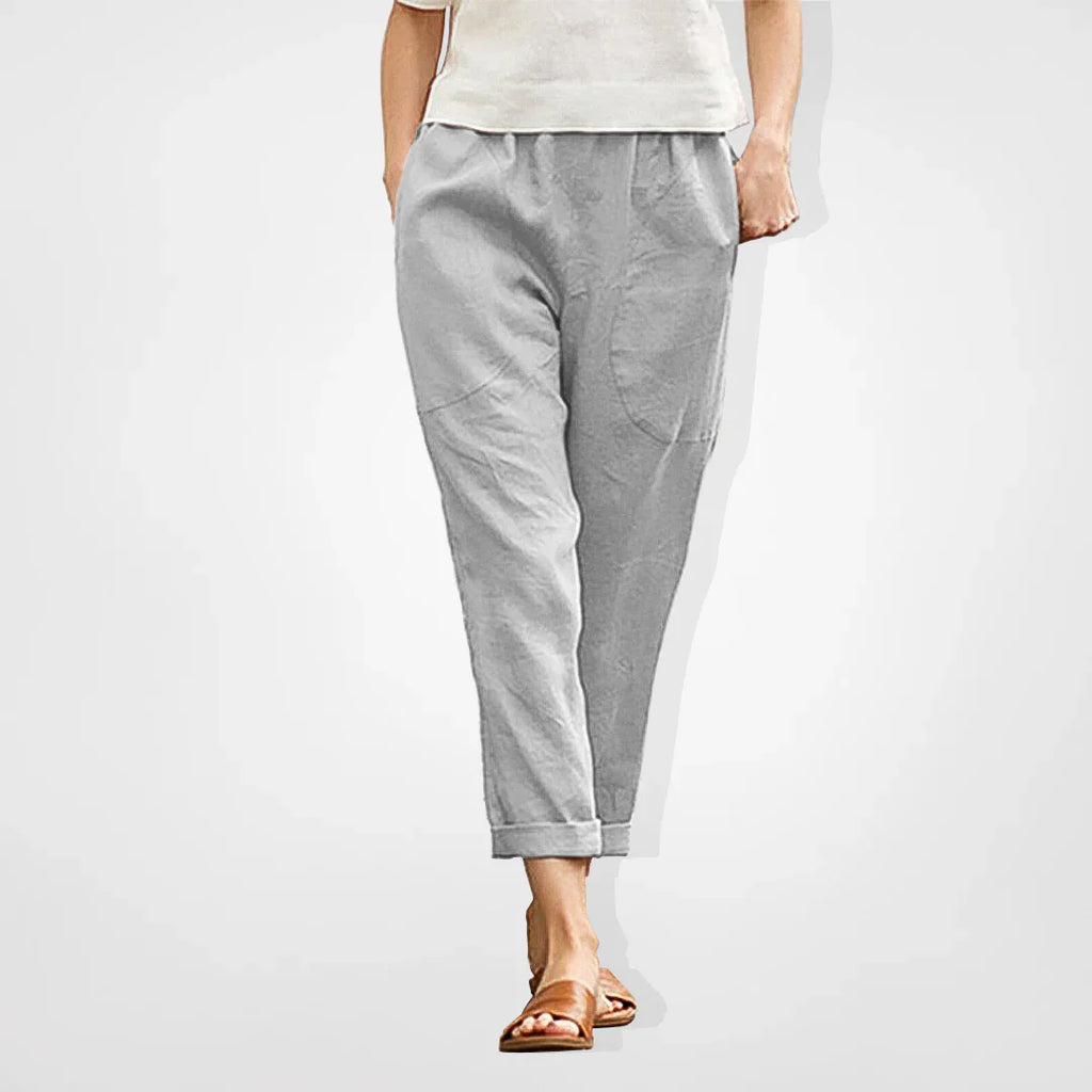 Valenzora | Bequeme Leinenhose