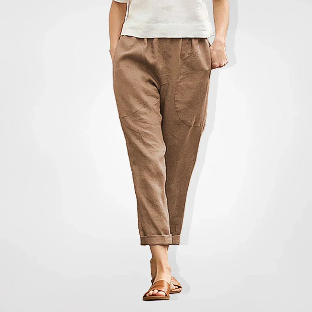 Valenzora | Bequeme Leinenhose