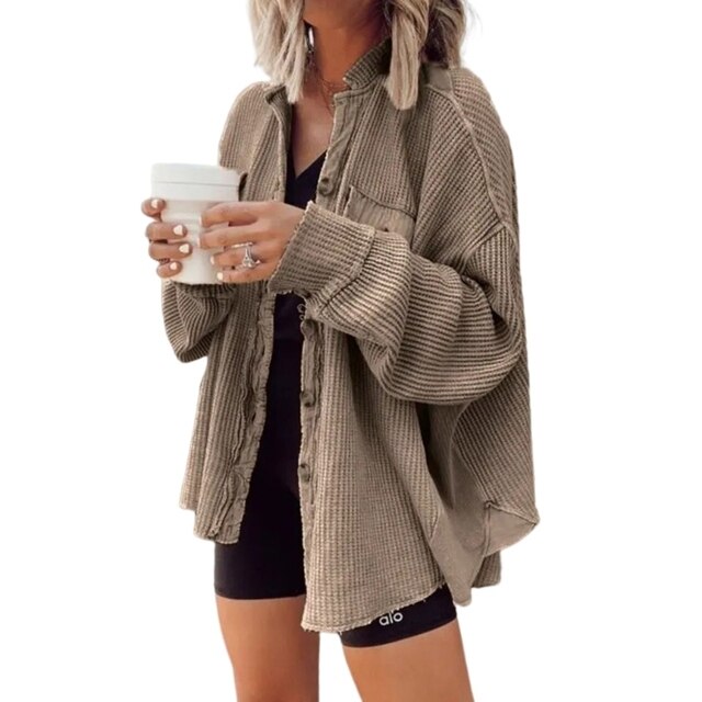Valenzora Stilvolle Frühlingsstrickjacke