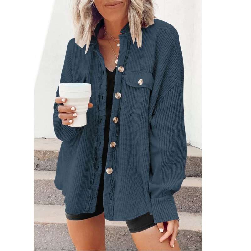Valenzora Stilvolle Frühlingsstrickjacke