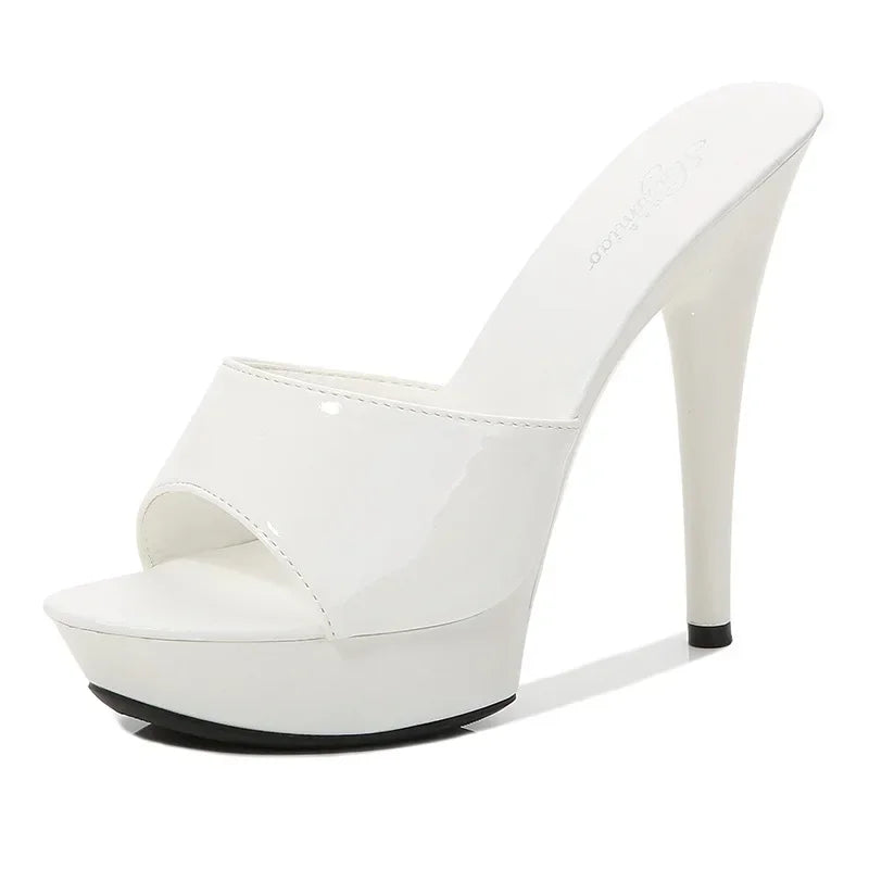 Valenzora | Lackleder High-Heel-Sandalen