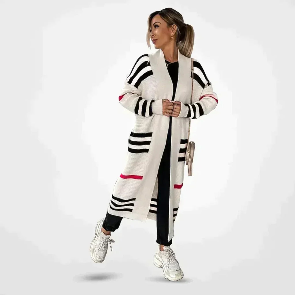 Valenzora | Lässiger langer Cardigan