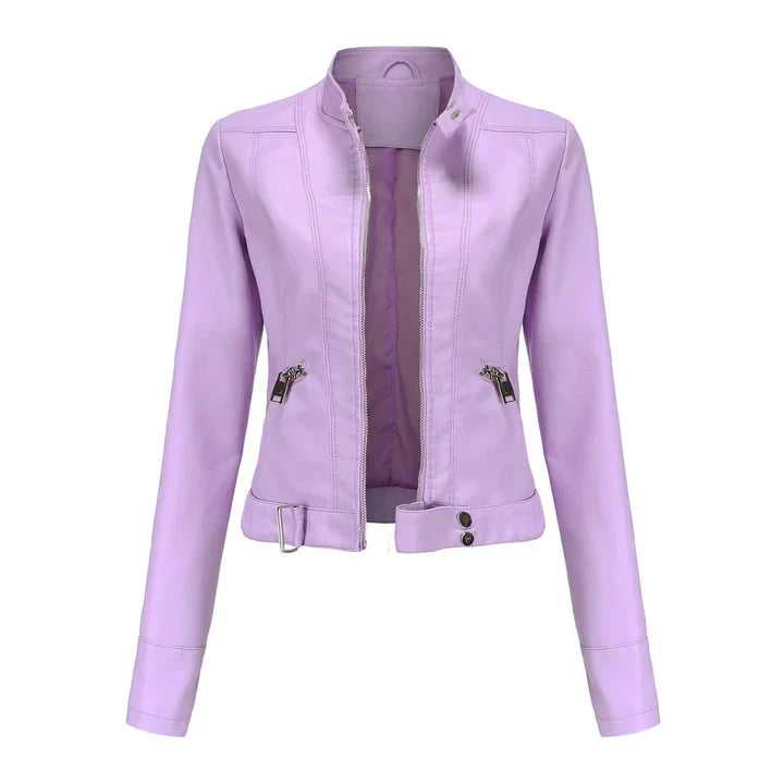 Valenzora | Elegant leather jacket