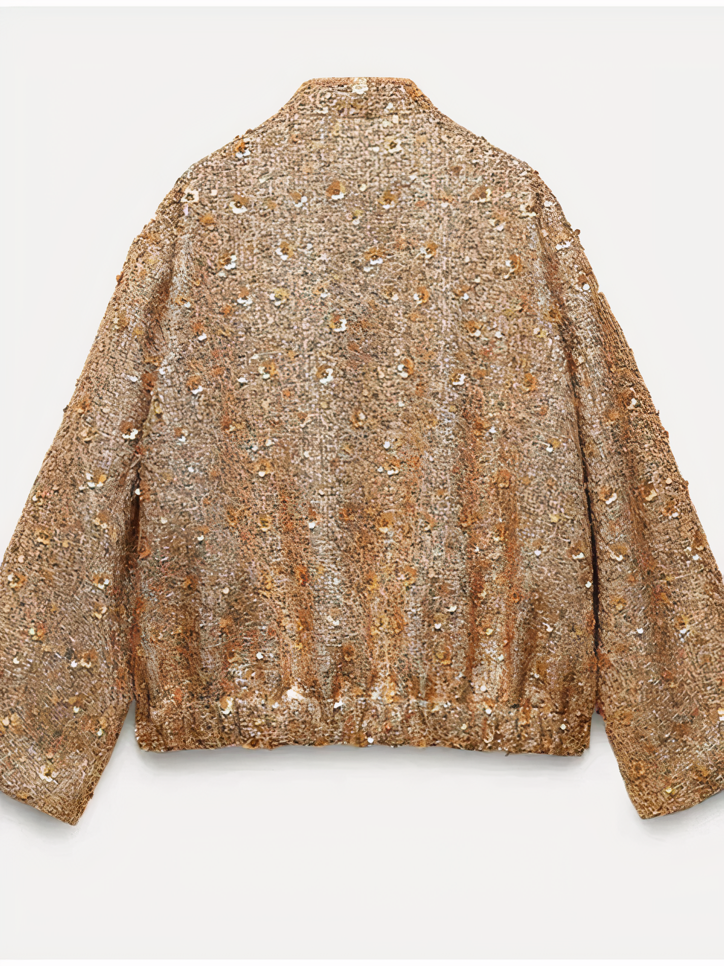 Valenzora | Goldene Paillettenjacke