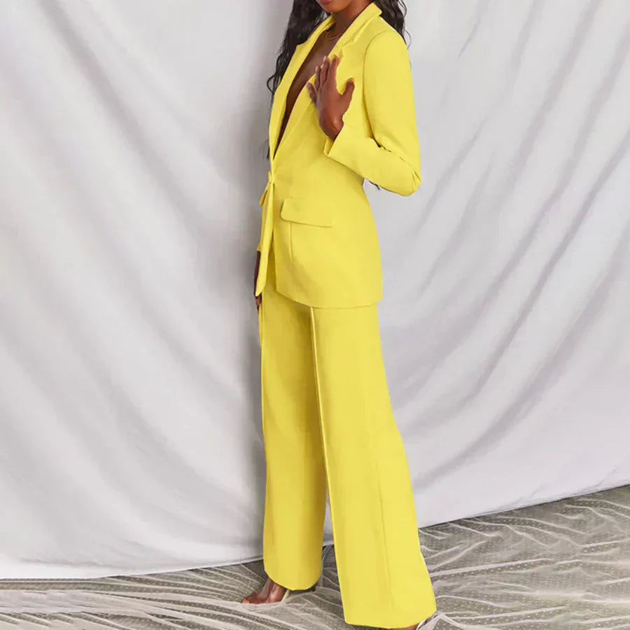 Valenzora | Schicker Blazer & Hose Set