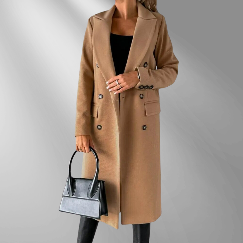 Wool coat | Stylish women's coat for autumn and winter