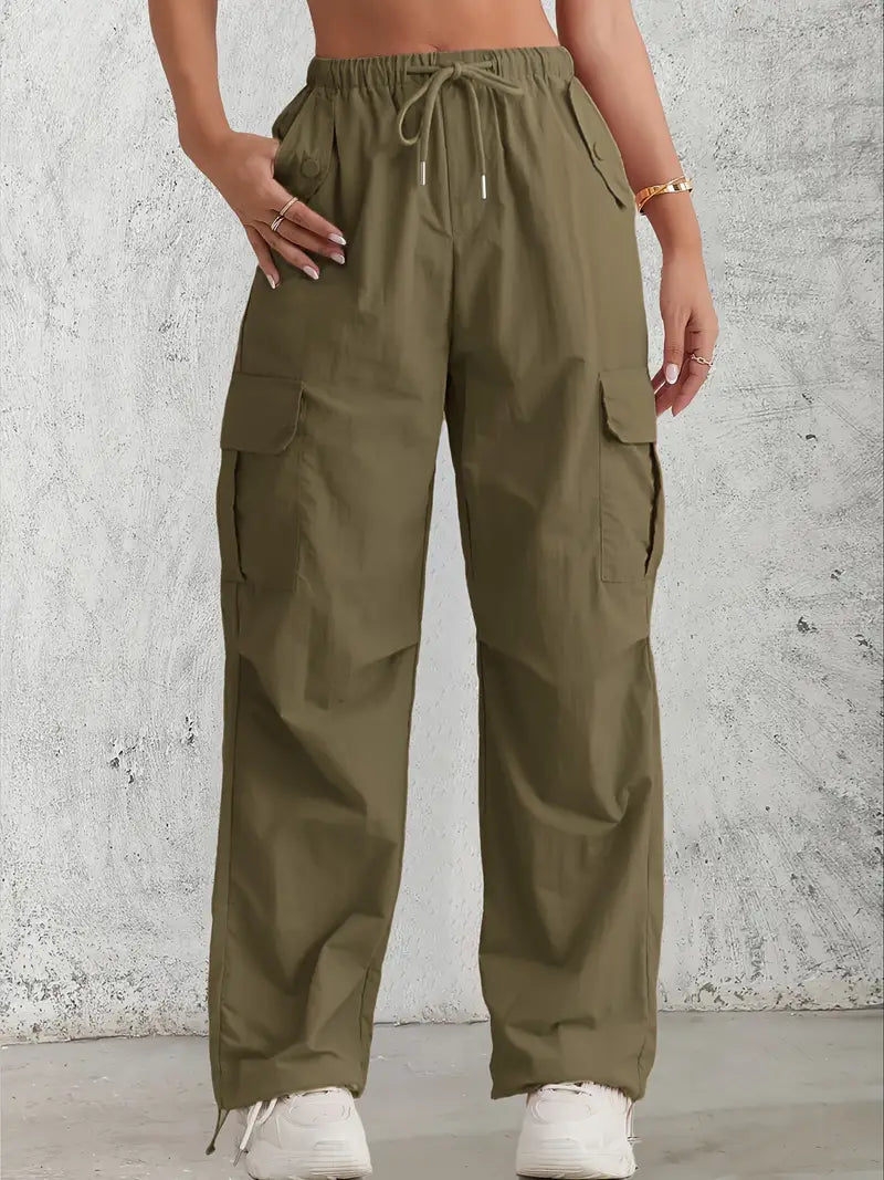 Valenzora | Waist Cargo Pants - Women's Utility Pants