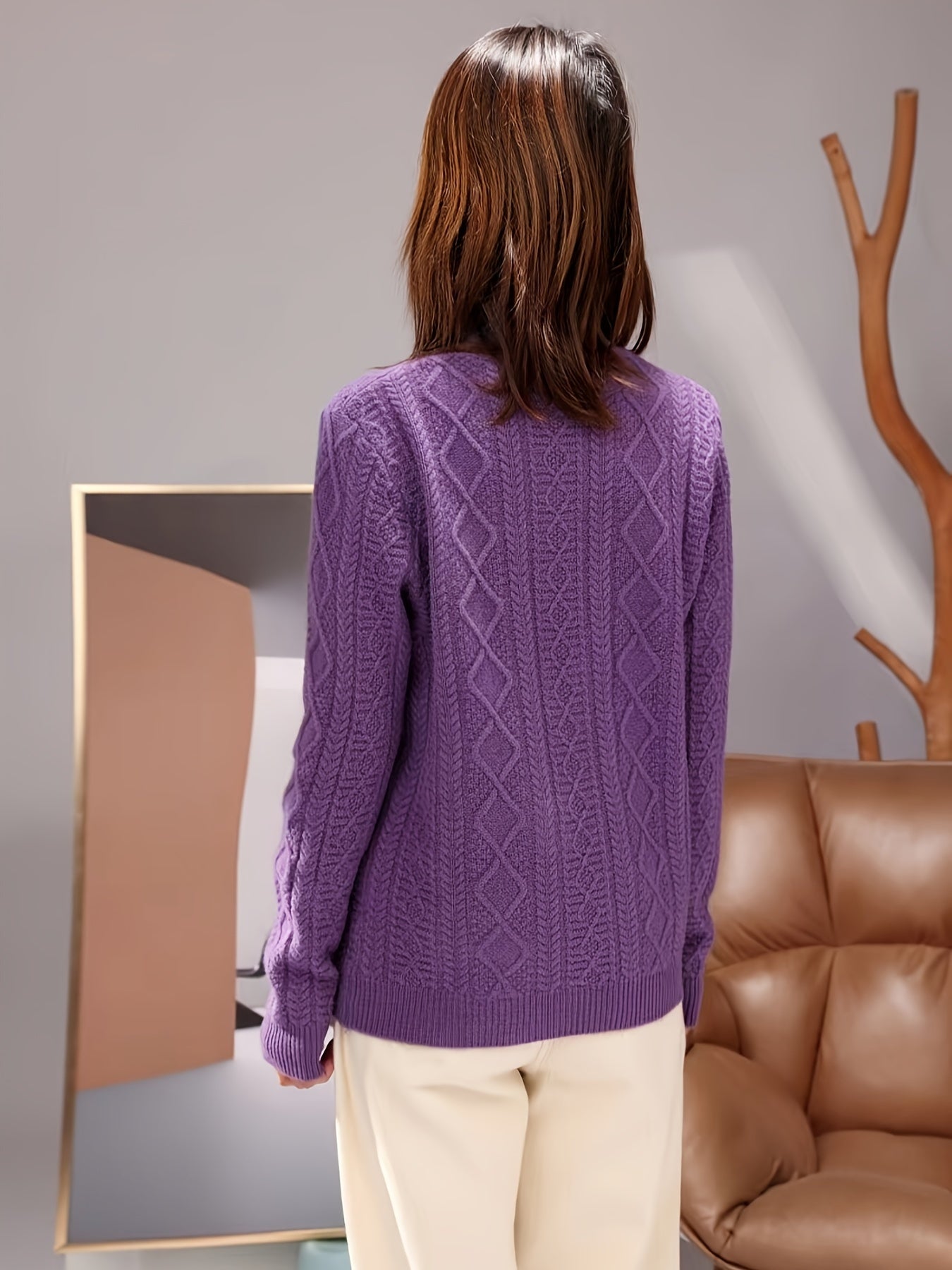 Valenzora | Bequemer Pullover aus Strickwolle