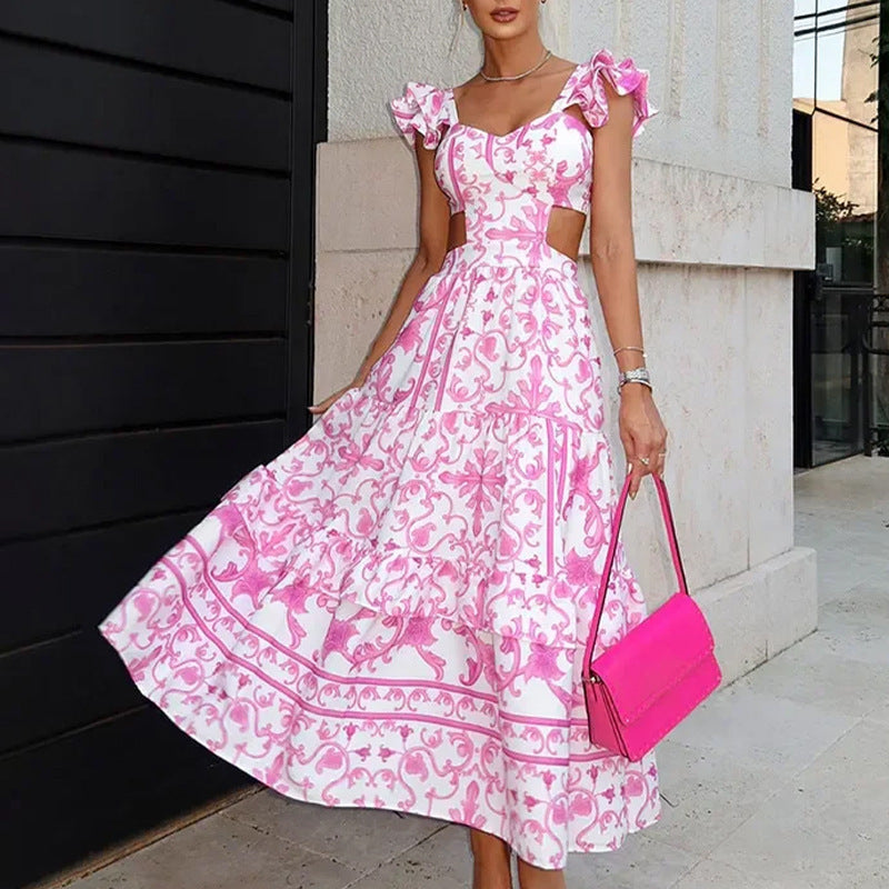 Valenzora shoulder pad dress