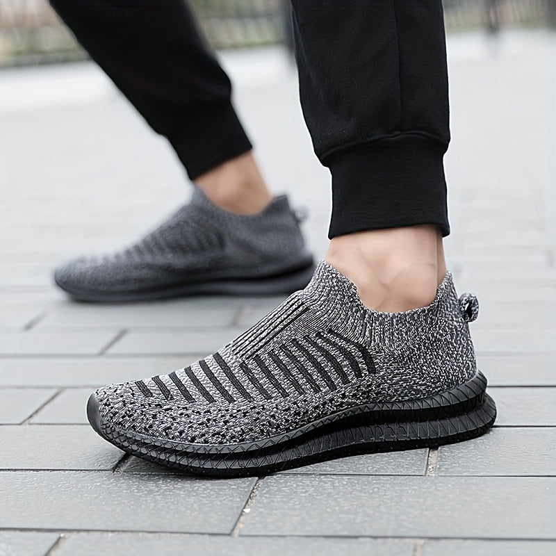 Valenzora | Breathable slip-on sneakers with knit upper