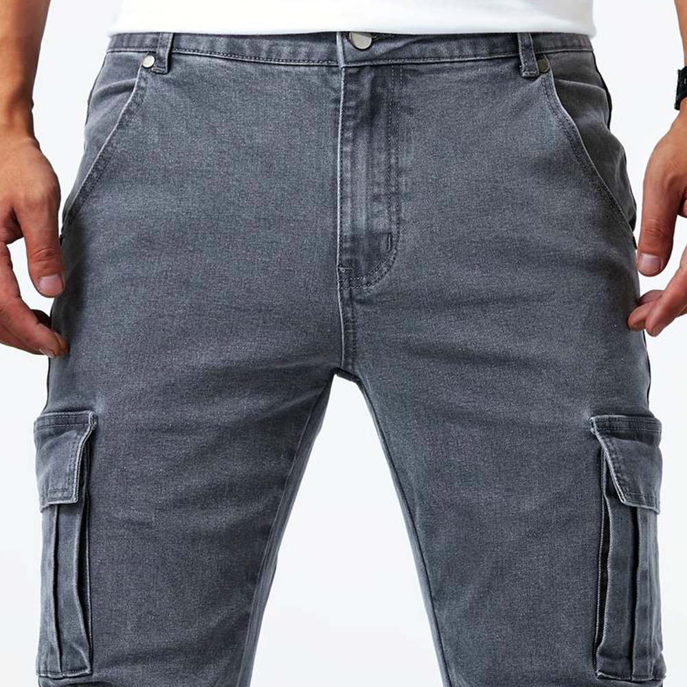 Valenzora | Denim Cargo Jeans