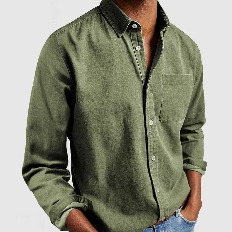 Valenzora | A comfortable long-sleeved shirt with a collar