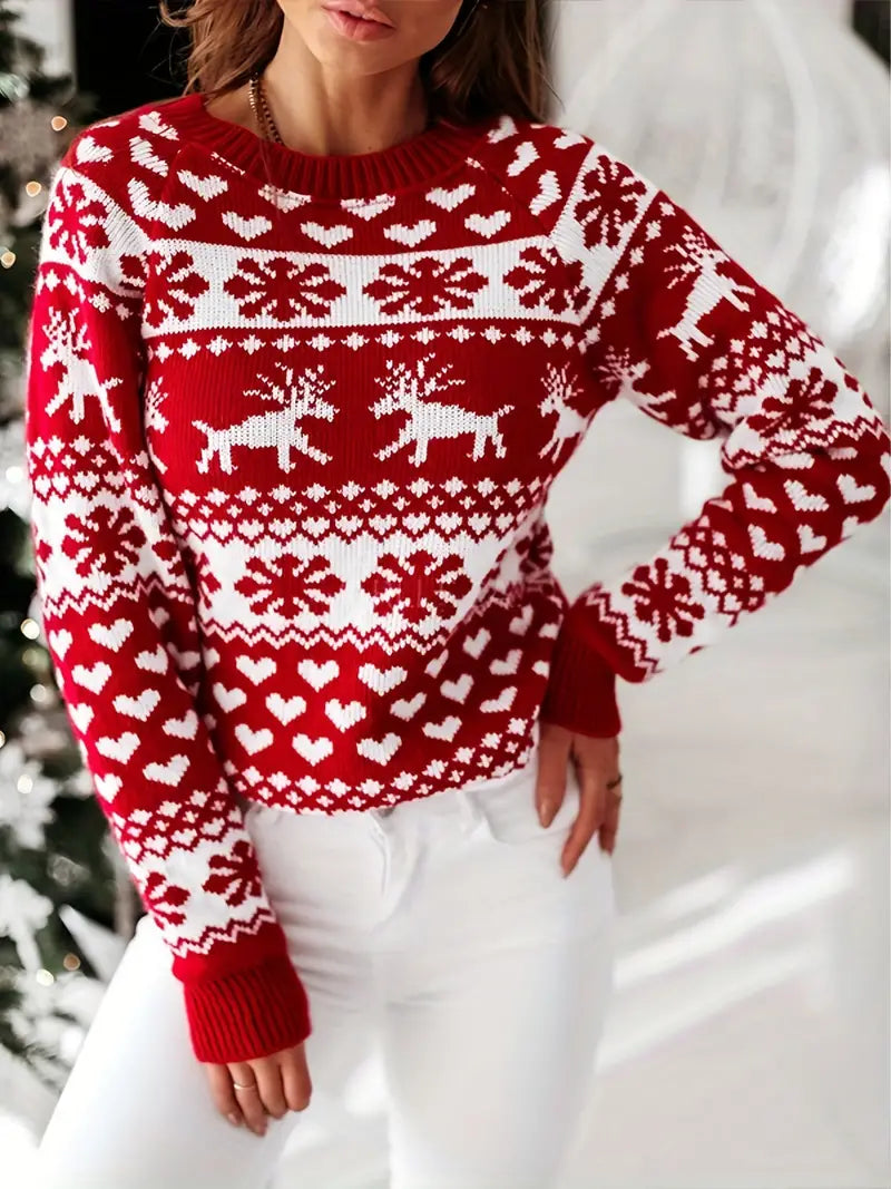 Elegant Christmas cardigan