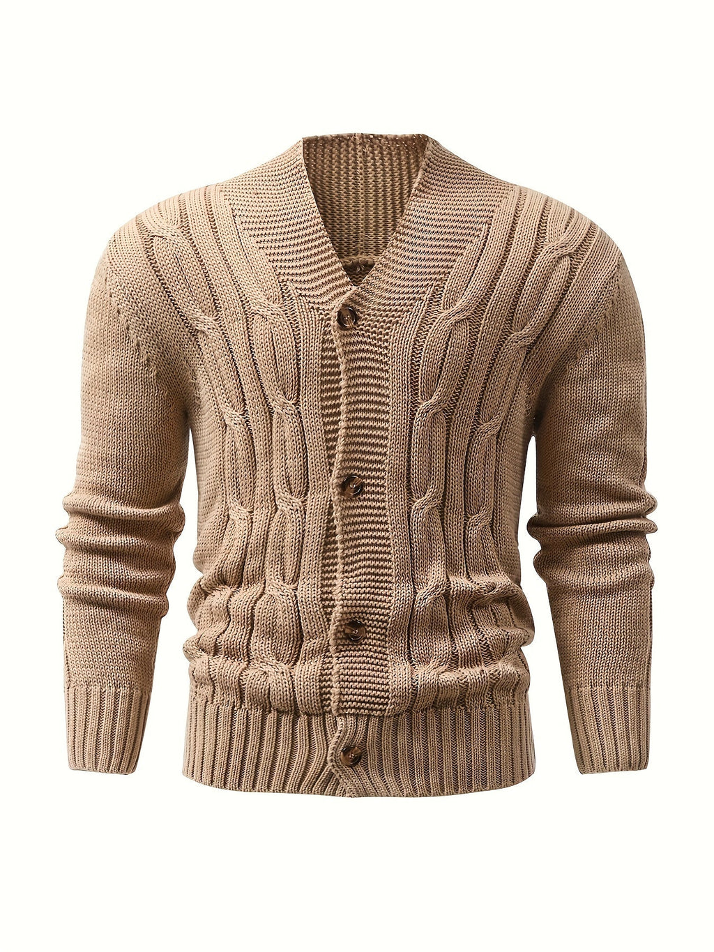 Valenzora | Zopfstrickjacke mit Knöpfen