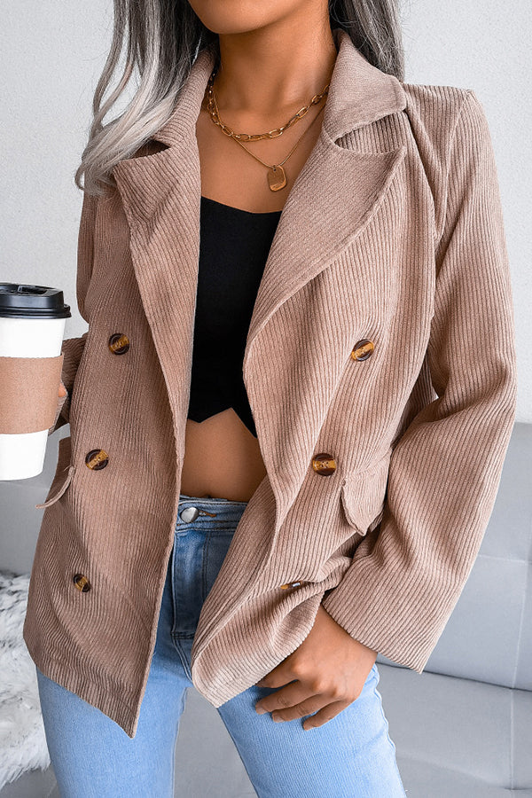 Valenzora | Front Page News Corduroy Blazer