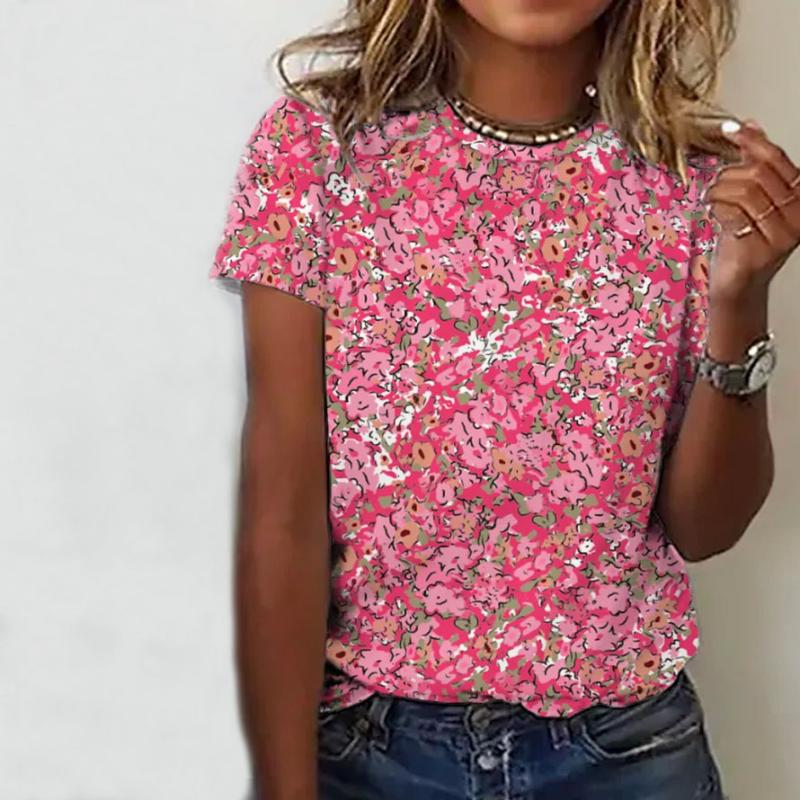 Valenzora | Lässiges Blumen-T-Shirt