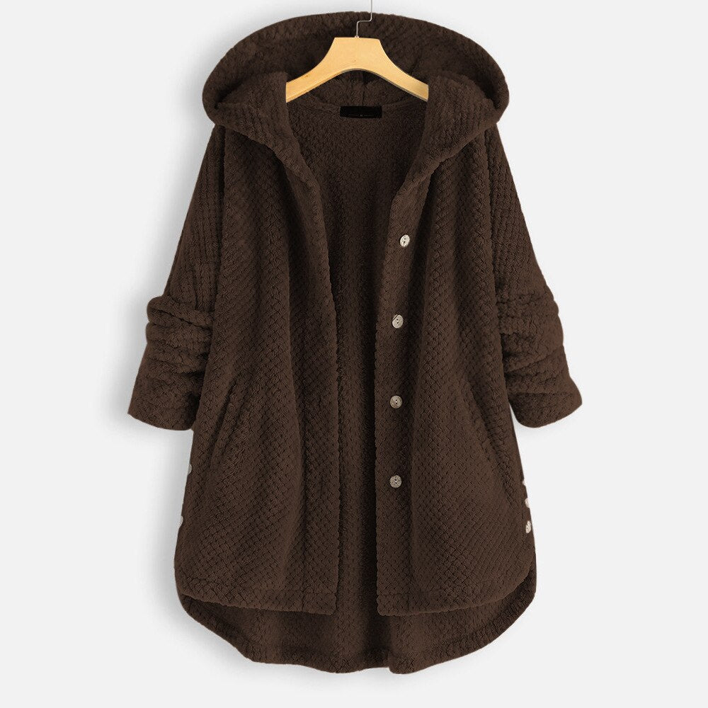 Valenzora | Oversized Hooded Jacket for Women