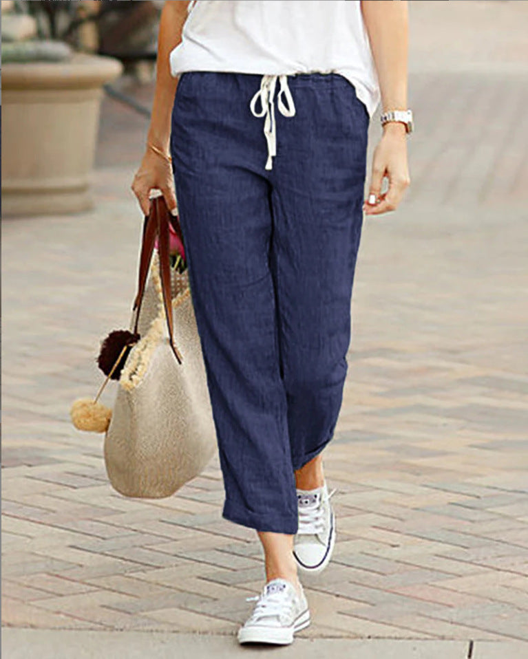Valenzora | Bequeme Leinenhose