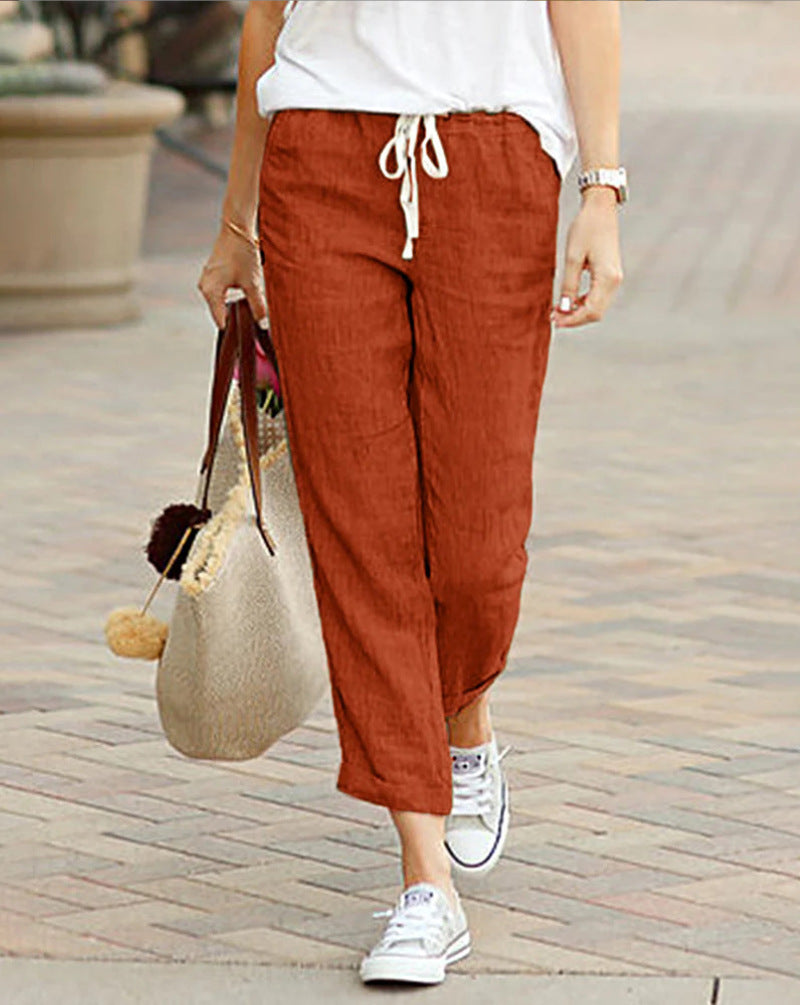 Valenzora | Bequeme Leinenhose Leicht & Stilvoll