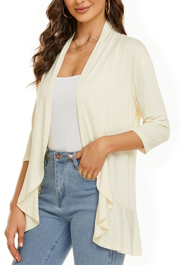 Valenzora | Elegant open-front women's jacket
