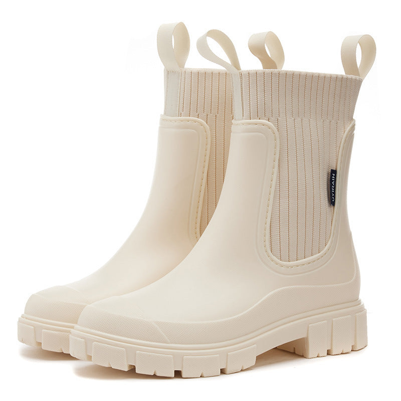 Valenzora | Gummistiefel - Wasserdicht mit rutschfester Sohle, perfekt für regnerisches Wetter