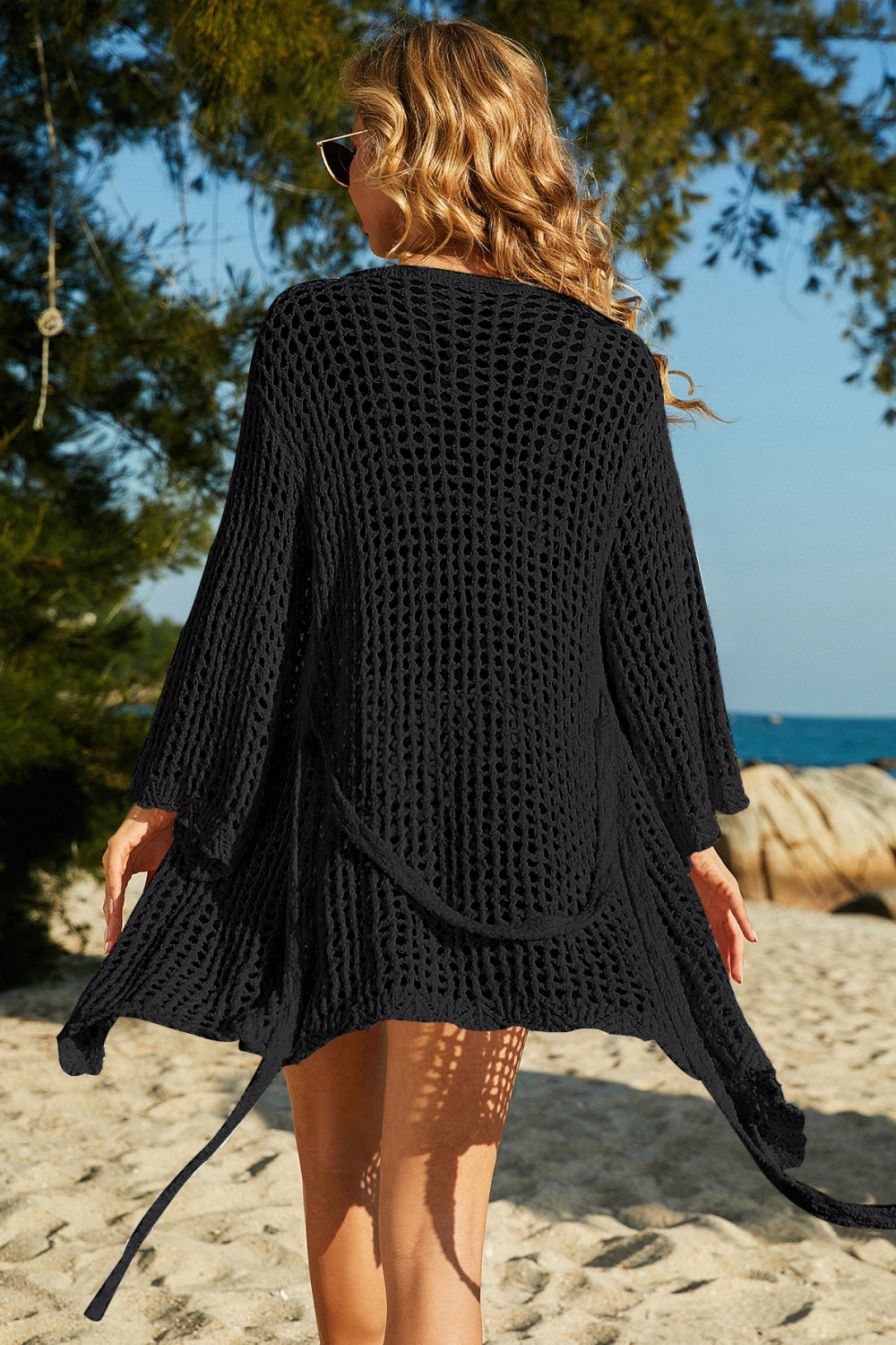 Valenzora | Bindemode Open Crochet Cover-Up