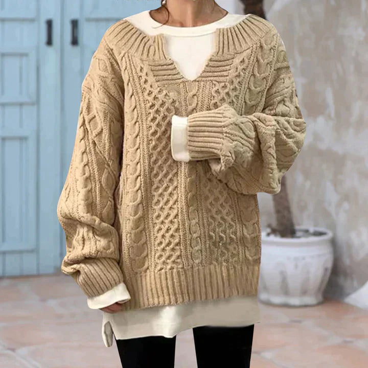 Valenzora | Eleganter Strickpullover