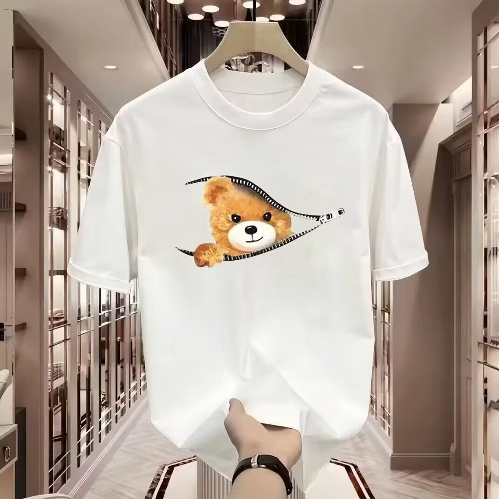 Valenzora | Cartoon Bear T-shirt For Spring/Summer