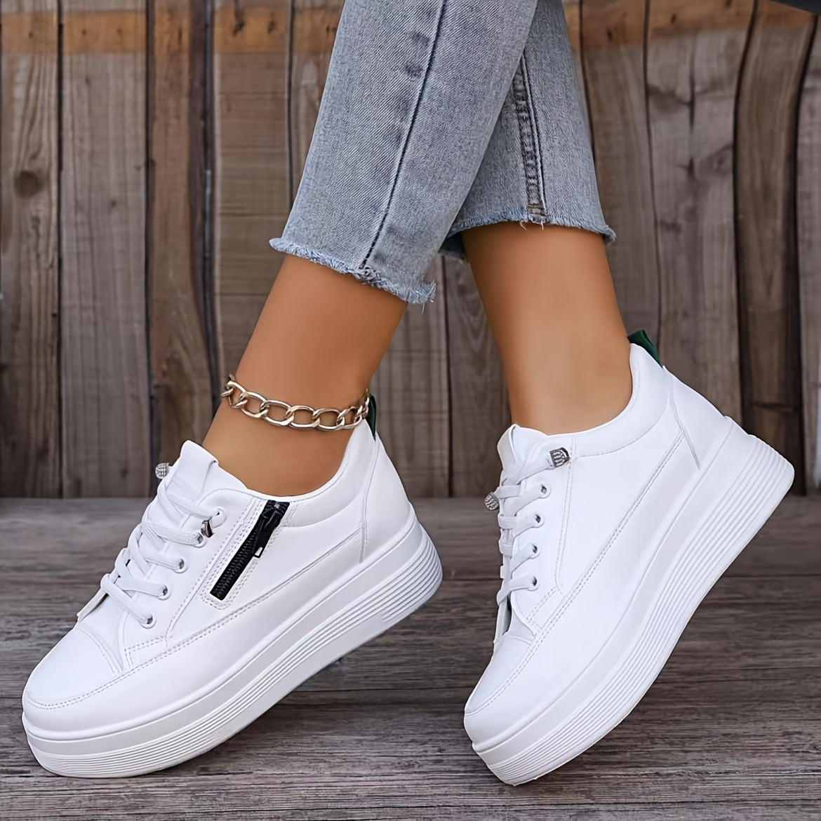 Valenzora | Stylish solid-color sneakers for