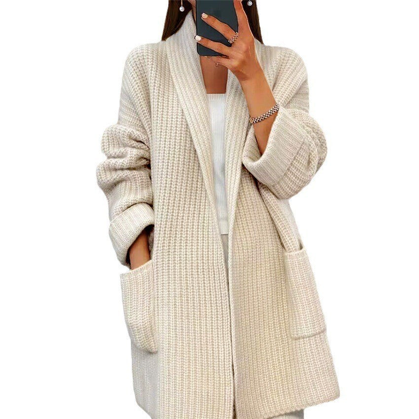Valenzora | Mantel-Cardigan mit weiten Taschen
