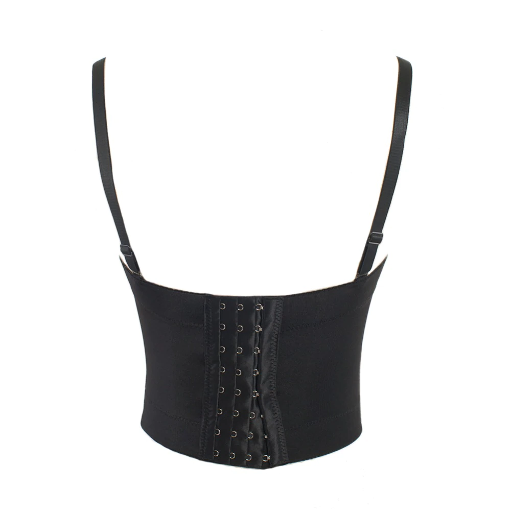 Valenzora | Black Star Crop Top