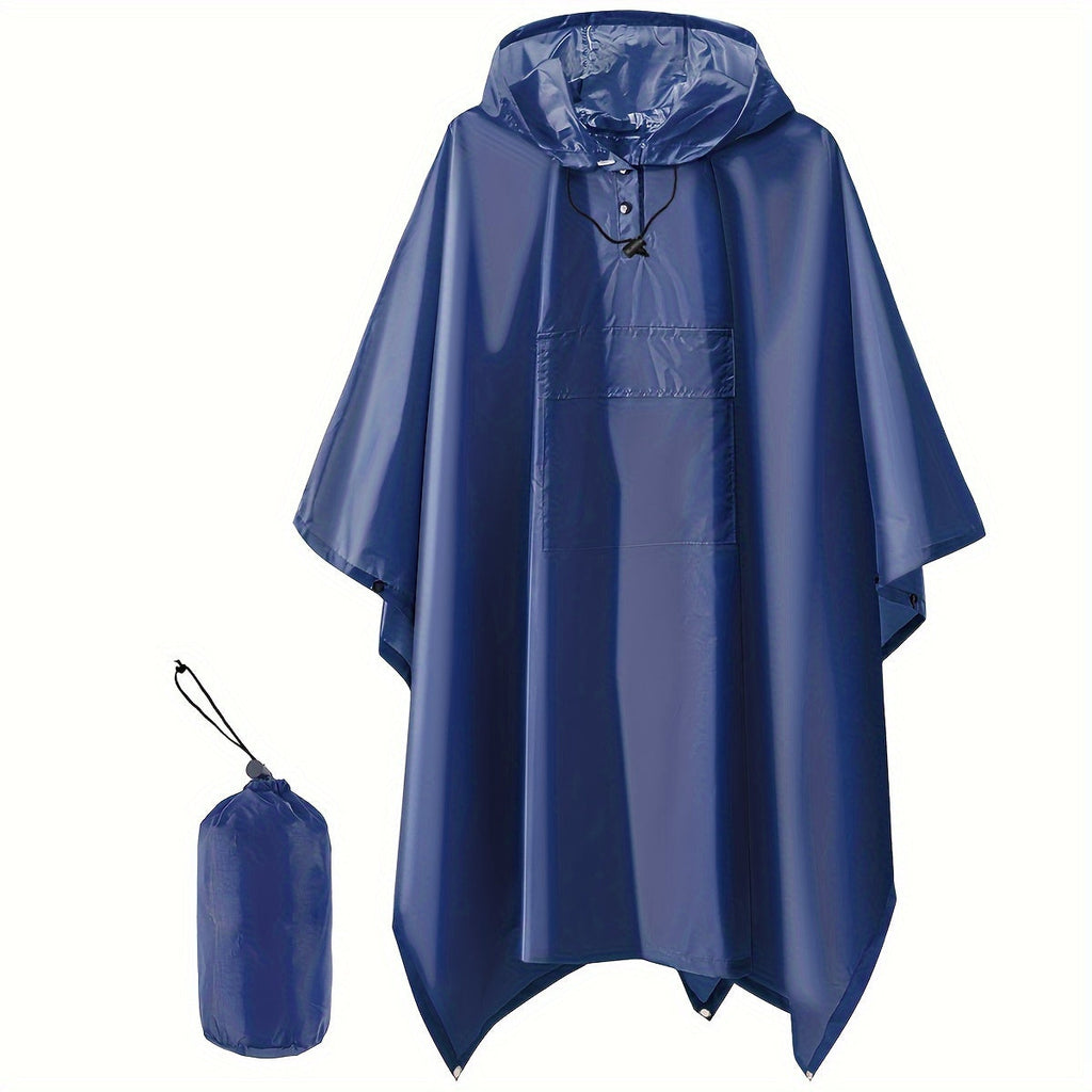 Valenzora | Waterproof Foldable Rain Poncho with Hood