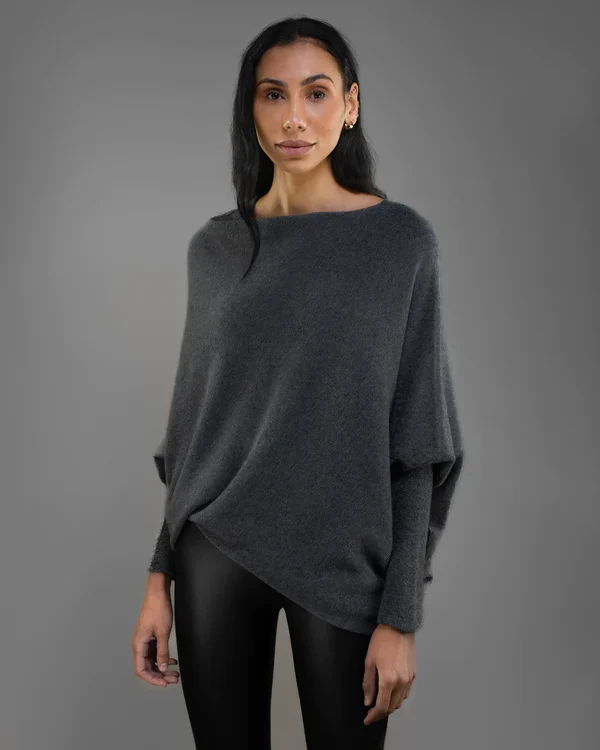 Mariemi™ - Asymmetrically Draped Sweater