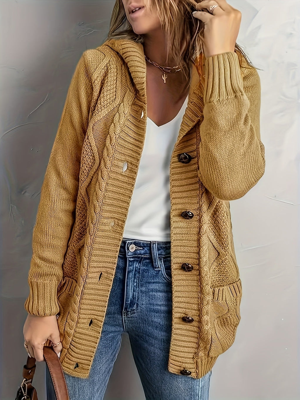 Valenzora | Fleece-Cardigan