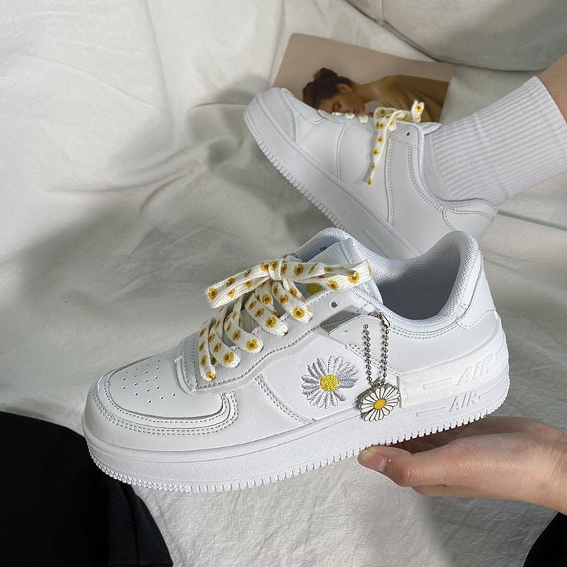 Valenzora | Casual Non-Slip Floral Print Ankle Sneakers