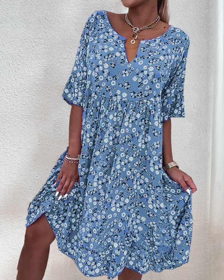 Valenzora | Women's Floral Dress: Feminine, Flowing & Versatile