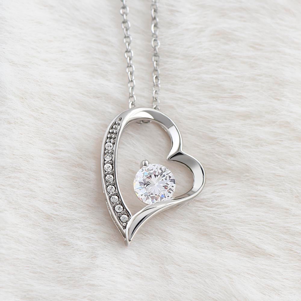 Valenzora | Women's Heart Pendant in White and Yellow Gold