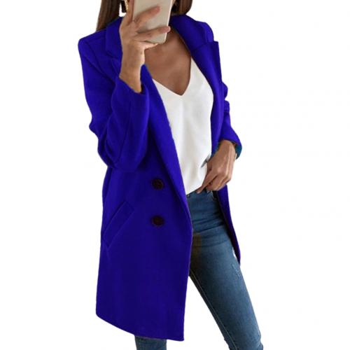 AUROZA – An elegant long blazer coat