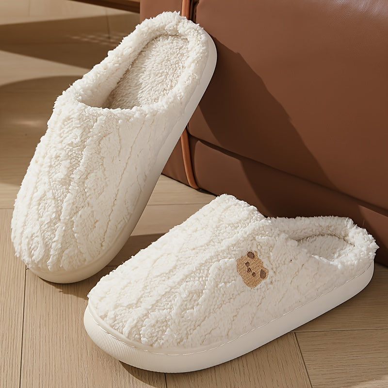 Valenzora | Cozy plush-lined winter slippers – Warm and comfortable for winter