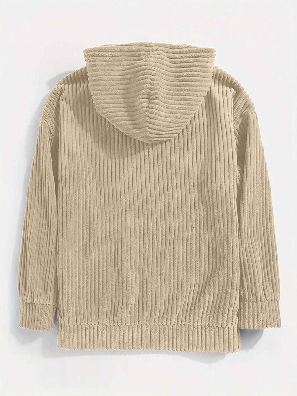 Valenzora | Corduroy Hooded Pullover