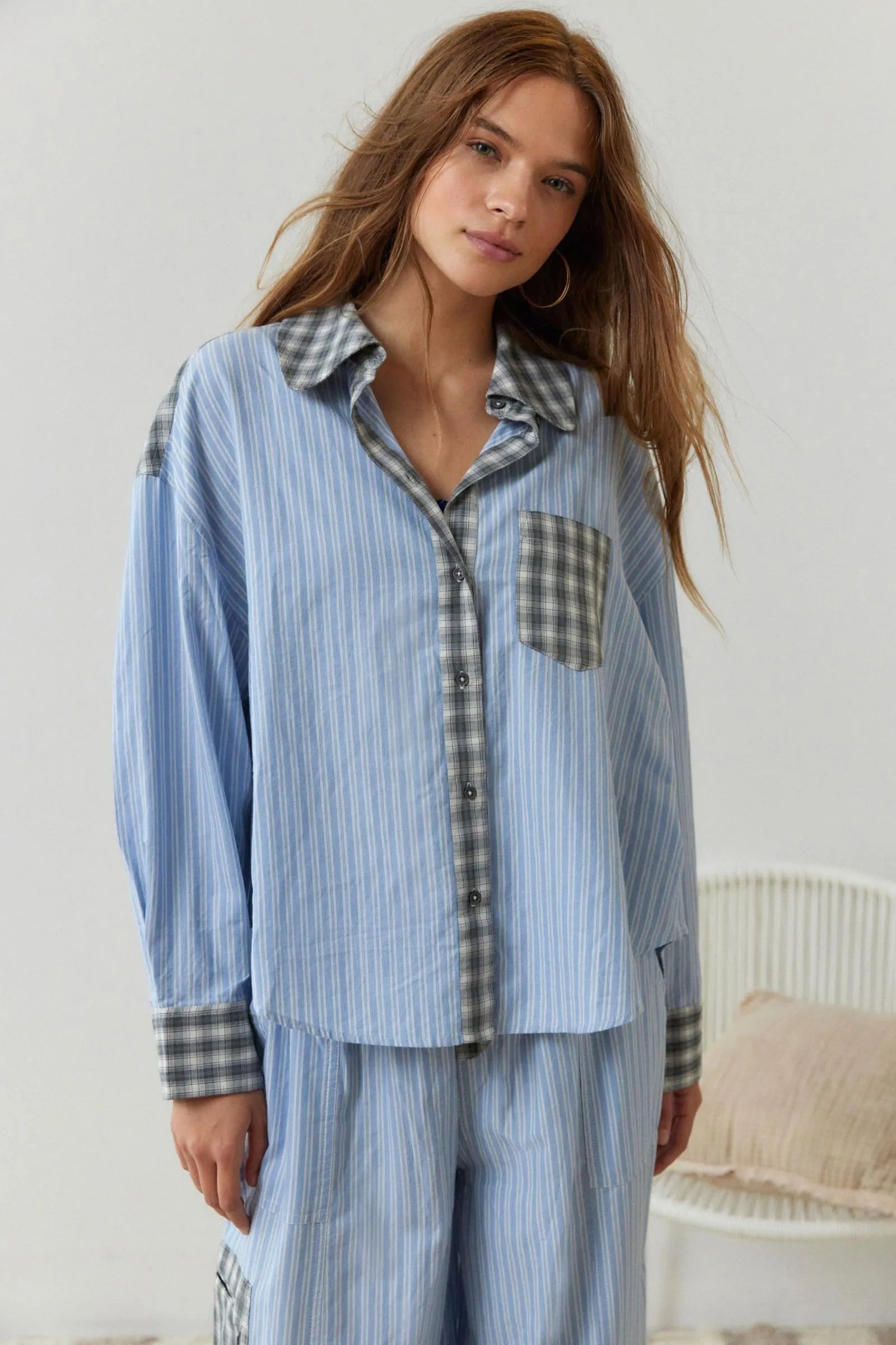 Valenzora | 2-piece casual pajama set - relaxed women's sleepwear